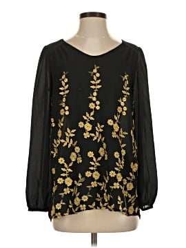 Beige By Eci 3/4 Sleeve Blouse