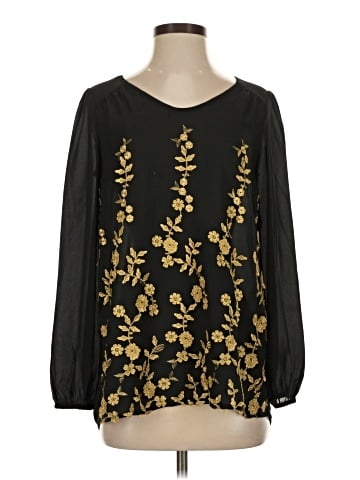 Beige by ECI 3/4 Sleeve Blouse (view 1)