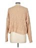 American Eagle Outfitters 100% Polyester Chevron-herringbone Tan Pullover Sweater Size L - photo 2