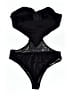 Unbranded 100% Polyester Black Bodysuit Size L - photo 1