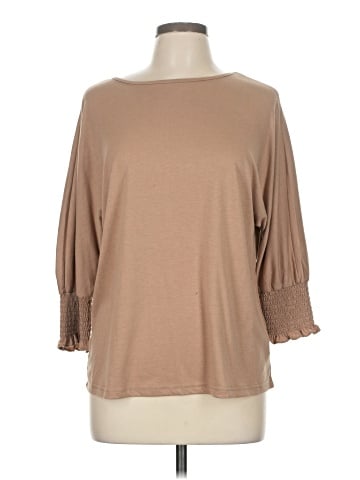 Unbranded 3/4 Sleeve T-Shirt (view 1)