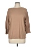 Unbranded Tan 3/4 Sleeve T-Shirt Size M - photo 1