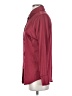 Unbranded Solid Burgundy Long Sleeve Blouse Size S - photo 5
