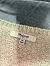 Madewell Metallic Tan Pullover Sweater Size M - photo 7