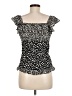 Sim & Sam 100% Rayon Black Sleeveless Blouse Size M - photo 2
