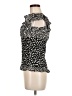 Sim & Sam 100% Rayon Black Sleeveless Blouse Size M - photo 5