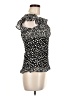 Sim & Sam 100% Rayon Black Sleeveless Blouse Size M - photo 4