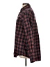 Lands' End Plaid Color Block Burgundy Long Sleeve Button-Down Shirt Size L - photo 5