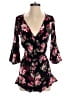 Ambiance Floral Black Romper Size S - photo 1