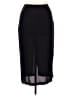 Evan Picone 100% Polyester Solid Black Formal Skirt Size 14 - photo 1