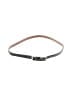 Black Halo 100% Leather Gray Black Leather Belt Size 0 - 2 - photo 1