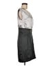 Corey P. Metallic Silver Cocktail Dress Size 8 - photo 4