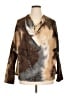 Everleigh Tie-dye Brown Cardigan Size XL - photo 1