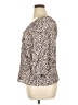 Sanctuary 100% Rayon Animal Print Brown 3/4 Sleeve Blouse Size 1X - photo 5
