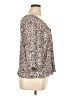 Sanctuary 100% Rayon Animal Print Brown 3/4 Sleeve Blouse Size 1X - photo 4
