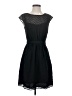 J.Crew 100% Polyester Chevron-herringbone Black Casual Dress Size 2 - photo 1