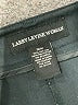 Larry Levine Solid Black Active Pants Size 18W - photo 4