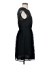 J.Crew 100% Polyester Chevron-herringbone Black Casual Dress Size 2 - photo 4