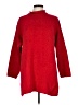 August Silk Red Turtleneck Sweater Size L - photo 1