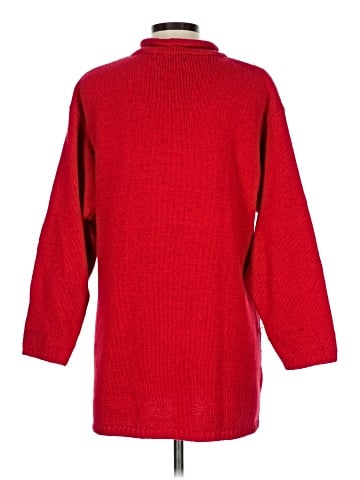 August Silk Turtleneck Sweater (view 2)