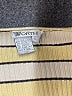 Worth Stripes Yellow Silk Cardigan Size L - photo 7