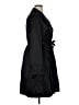 DKNY Black Trenchcoat Size XL - photo 4