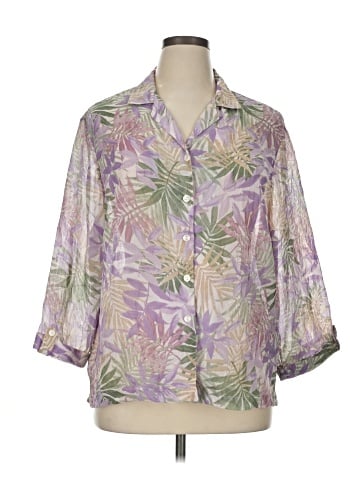 Cathy Daniels 3/4 Sleeve Blouse (view 1)