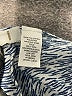 Ann Taylor LOFT 100% Polyester Chevron-herringbone Graphic Blue Kimono Size L (estimated) - photo 8