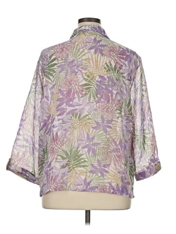 Cathy Daniels 3/4 Sleeve Blouse (view 2)