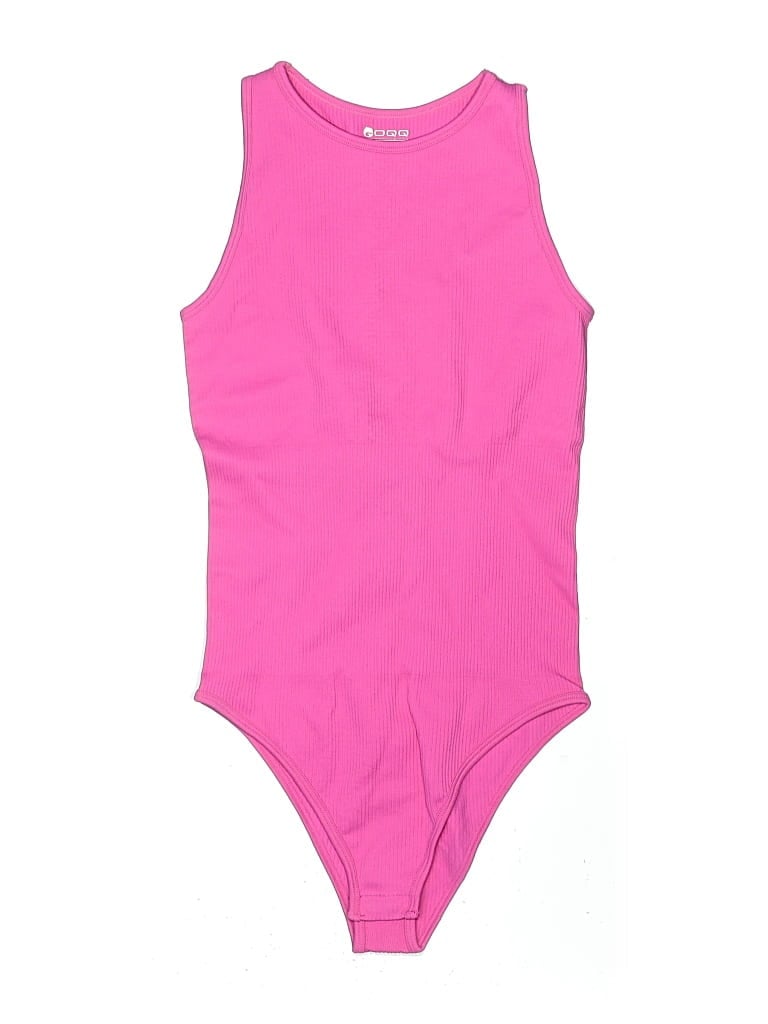 Pre-owned Oqq Bodysuit In Pink