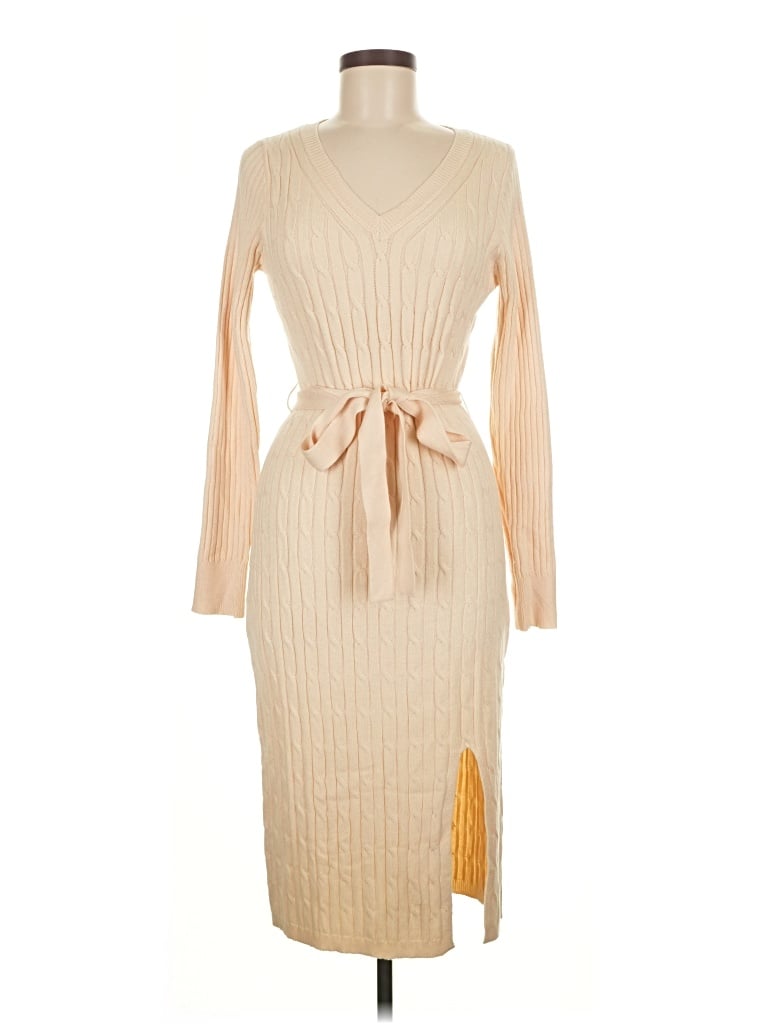 Pre-owned Merokeety Casual Dress In Brown