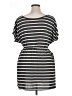 Legend Stripes Gray Casual Dress Size XL - photo 2