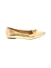 Larroudé Gold Flats Size 7 - photo 1