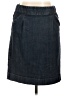 J.Crew Solid Gray Blue Denim Skirt Size 11 (estimated) - photo 1