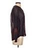 Lucky Brand Blue Long Sleeve Blouse Size XS - photo 4