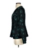 Ann Taylor 100% Polyester Teal Long Sleeve Blouse Size 0 - photo 5