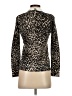 Cable & Gauge Animal Print Brown Turtleneck Sweater Size S - photo 2