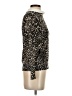 Cable & Gauge Animal Print Brown Turtleneck Sweater Size S - photo 4