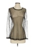 Lynn Ritchie 100% Polyester Silver Long Sleeve Top Size XS - photo 1