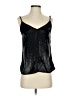 FRAME 100% Polyester Black Tank Top Size XS - photo 1