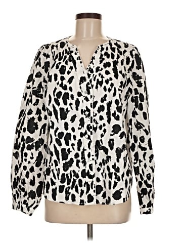 Nicole by Nicole Miller Long Sleeve Blouse (view 1)