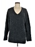 Orvis 100% Polyester Metallic Gray Pullover Sweater Size M - photo 1