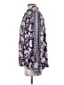 Omika Paisley Purple Long Sleeve Blouse Size XS - photo 5
