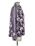 Omika Paisley Purple Long Sleeve Blouse Size XS - photo 4