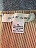 Rafael 100% Polyester Brown 3/4 Sleeve Blouse Size XL - photo 7