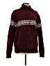 Assorted Brands 100% Polyester Burgundy Cardigan Size M - photo 1