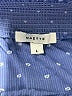maette Blue 3/4 Sleeve Blouse Size L - photo 7