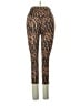Pam & Gela Animal Print Brown Active Pants Size XS - photo 2
