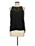 Iz Byer Black Sleeveless Blouse Size M - photo 1