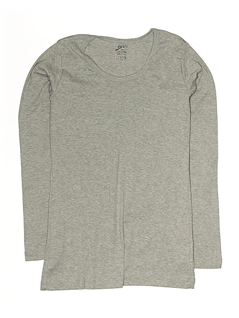 Pre-owned Assorted Brands Kids' Long Sleeve T-shirt In Gray